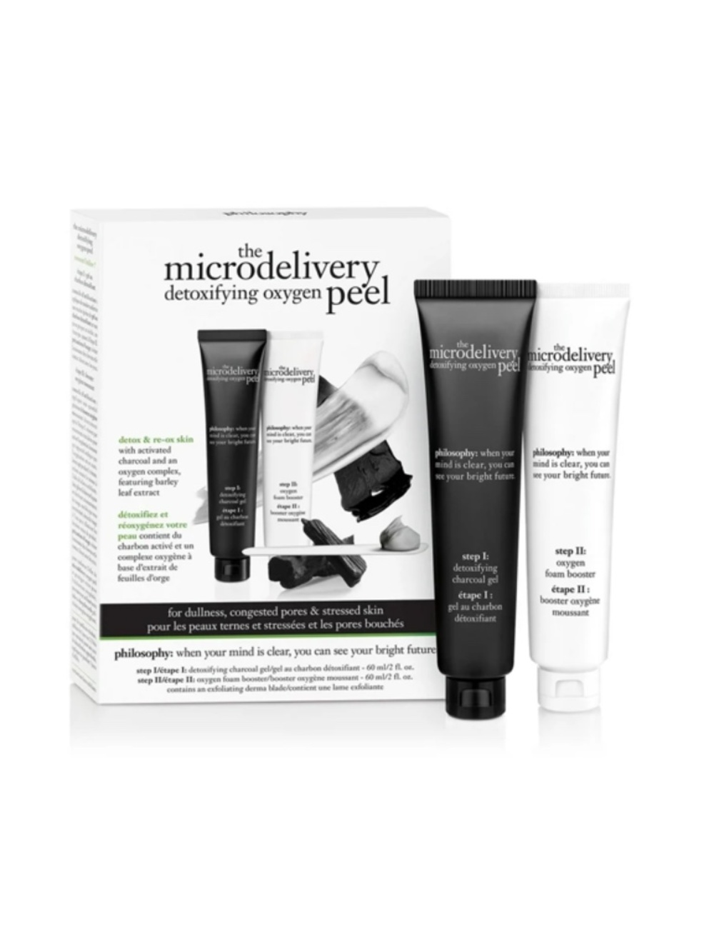 Philosophy The Microdelivery Detoxifying Oxygen Peel Kit Philosophy 2 Pc Kit